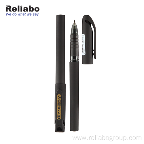 Custom Logo Printed Office School Rubberized Gel Pen